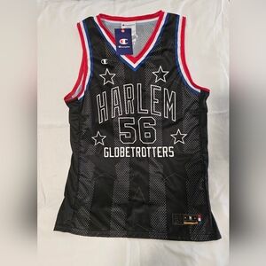 Champion Harlem Globetrotters Black Jersey - Size M - NWT